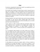 Cuento. Las primeras campanadas de la iglesia han sonado, lo que significa que son las 7 a.m., me quedan tan solo 2 horas de vid