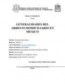 Mala implementacion del arresto domiciliario