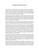 Pequeño ensayo videojuegos