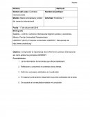 Marco conceptual y jurídico del comercio internacional.