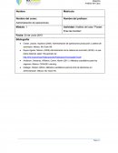 Análisis y Resolución del caso “Pastas finas Las Bonitas”