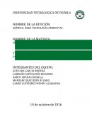 QUÍMICA: ÁREA TECNOLOGÍA AMBIENTAL