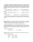Concentraciones químicas.