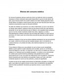 Efectos del consumo estético.