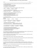 SEGUNDO EXAMEN SEMESTRAL DE “HISTORIA UNIVERSAL” PROFESOR GERARDO IVAN GARCIA MONTENEGRO