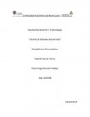 Facultad De Derecho Y Criminología. “UN FIN DE SEMANA EN MI VIDA”