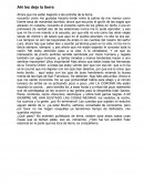 Ahí les dejo la tierra Ahora que me están bajando a las entraña de la tierra,