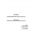 COMPETENCIAS DE UNA SECRETARIA DEL SIGLO XXI