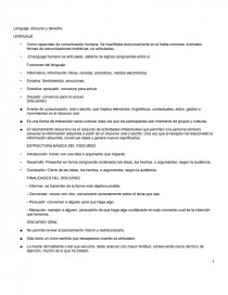 Lenguaje, discurso y derecho.. Página 1