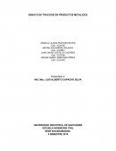 ENSAYO DE TRACCION EN PRODUCTOS METALICOS