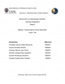 Introducción a la Metodología Científica. Actividad Integradora Etapa 3