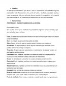 LAS PROPIEDADES FISICAS Y QUIMICAS DE LA MATERIA.