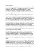 Ensayo sobre Innovacion.