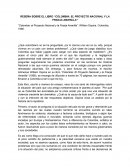 RESEÑA SOBRE EL LIBRO “COLOMBIA: EL PROYECTO NACIONAL Y LA FRANJA AMARILLA”