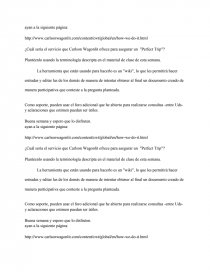 ¿Cuál sería el servicio que Carlson Wagonlit ofrece para asegurar un Perfect Trip?. Página 1