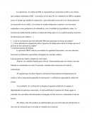 La corporación de crédito de IBM es responsable por suministrar crédito a los clientes que compran ordenadores IBM. A principios de los años 90, los vendedores de IBM se quejaban acerca el tiempo que tardaba la corporación