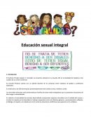 Educación sexual integral.