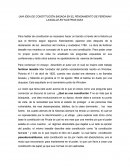 UNA IDEA DE CONSTITUCIÓN BASADA EN EL PENSAMIENTO DE FERDINAN LASSALLE EN NUSTROS DIAS