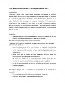 Título: Aportación inicial al caso: “¿Ser rentables o educar bien?”.