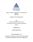 PENSAMIENTO ADMINISTRATIVO Y ORGANIZACIONES PÚBLICAS II