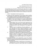 Análisis de "el juego de la fortuna" enfocado en Diseño Organizacional