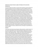 Clasificación de categoría de desastre y peligro terminología para fines operacionales.