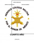 EJÉRCITO MEXICANO HEROICO COLEGIO MILITAR SECCIÓN ACADÉMICA