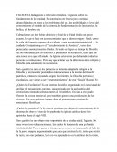 Historia de la Filosofía y la Educación.