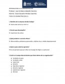 INTRODUCCION A LA ADMINISTRACION. TAREA DE ADMINISTRACION