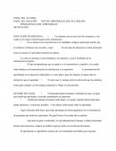 PAPEL DEL MAESTRO	TIPO DE APRENDIZAJE QUE SE LOGRARÁ	PERMANENCIA DEL APRENDIZAJE