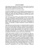 ¿Paz en Colombia?