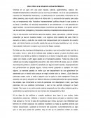 Una crítica a la situación actual de México.