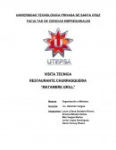 PROYECTO DE UNA CHURRASQUERIA.