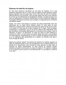 Sistemas de medición de ángulos.