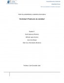 Taller de probabilidad y estadística descriptiva “Actividad 5 Predicción de variables”
