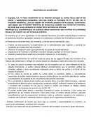 AUDITORIA DE INVENTARIO.