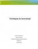 “Estrategias de Aprendizaje”. Desarrollo de Habilidades para el Aprendizaje.