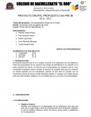 Título del proyecto: “Un parqueadero limpio se ve mejor”