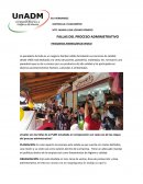 FALLAS DEL PROCESO ADMINISTRATIVO PANADERIA ARMIDAZIHUATANEJO