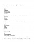 PALABRAS DE INTRODUCCION (señalan que se va a empezar una idea)