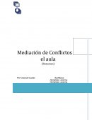 Conflictos e el aula resumen.