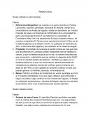 Reseña Crítica. Núcleo referido al autor del texto.