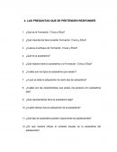 PREGUNTAS DEL PLAN DE ESTUDIOS 2011