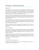 Proyecto comunicacional INTRODUCCIÓN