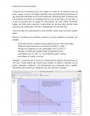 El proceso de la construcción de este trabajo no consta de un número exacto de pasos a seguir, ya que es un trabajo realizado a base de problemáticas de forma en la que la persona interesada en resolverlo pueda tener libertad de darle la solución que