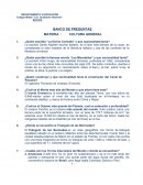 BANCO DE PREGUNTAS MATERIA : CULTURA GENERAL