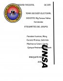 TEMA: DECISIÓN ELECTORAL