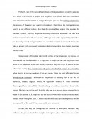 Assimilating a New Culture.