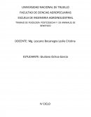 TRABAJO DE FISIOLOGÍA POSTCOSECHA Y DE ANIMALES DE BENEFICIO