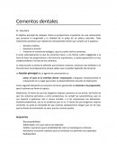 Cementos dentales Dr. Eloy Mora